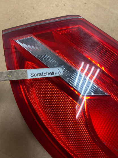 2011-2014 Volkswagen Jetta Left Driver LH Inner Trunk Tail Light AD4572 LK3