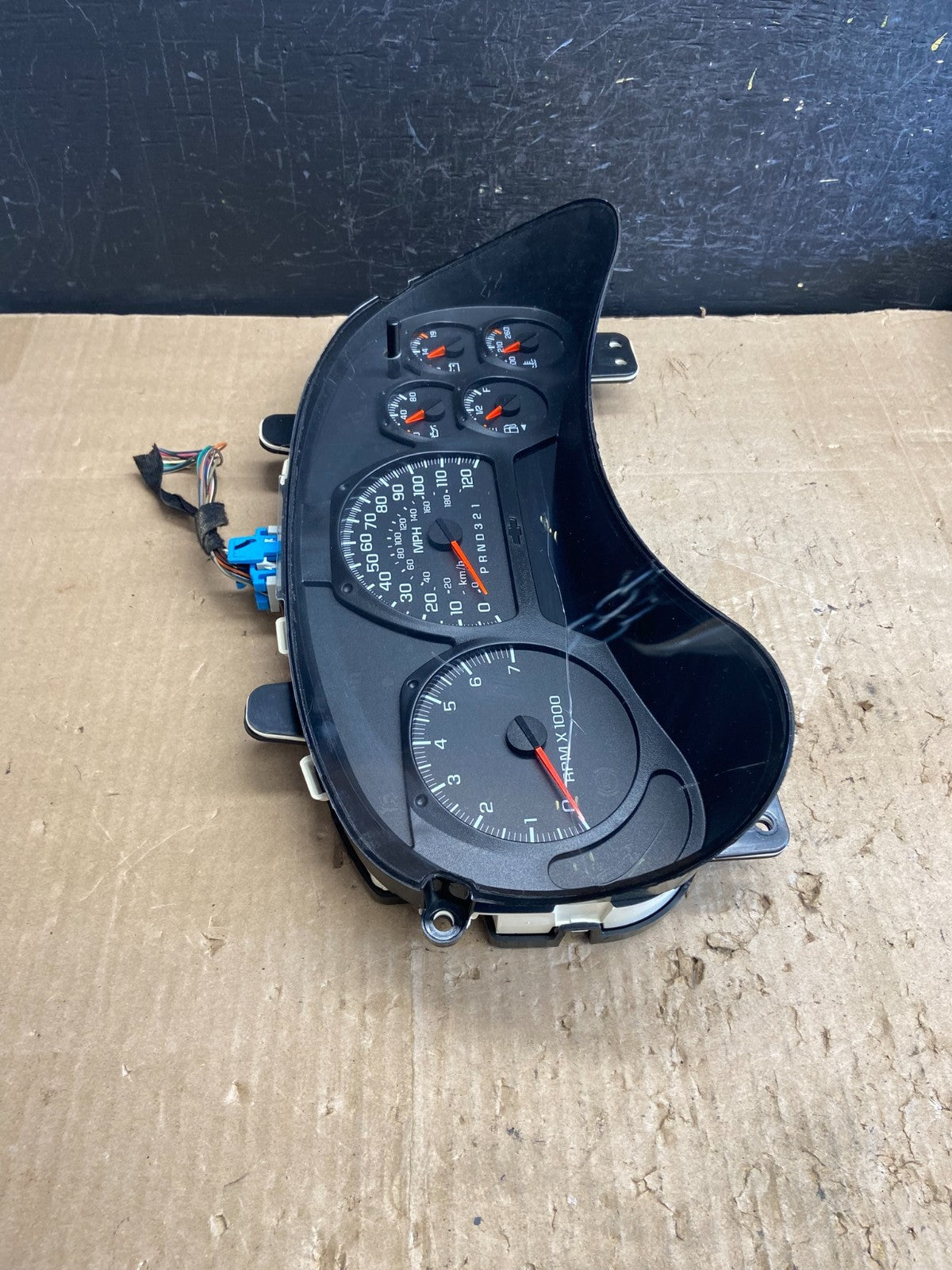 2006 2007 2008 Chevrolet Trailblazer Speedometer Cluster Gauge AE2033 DG1