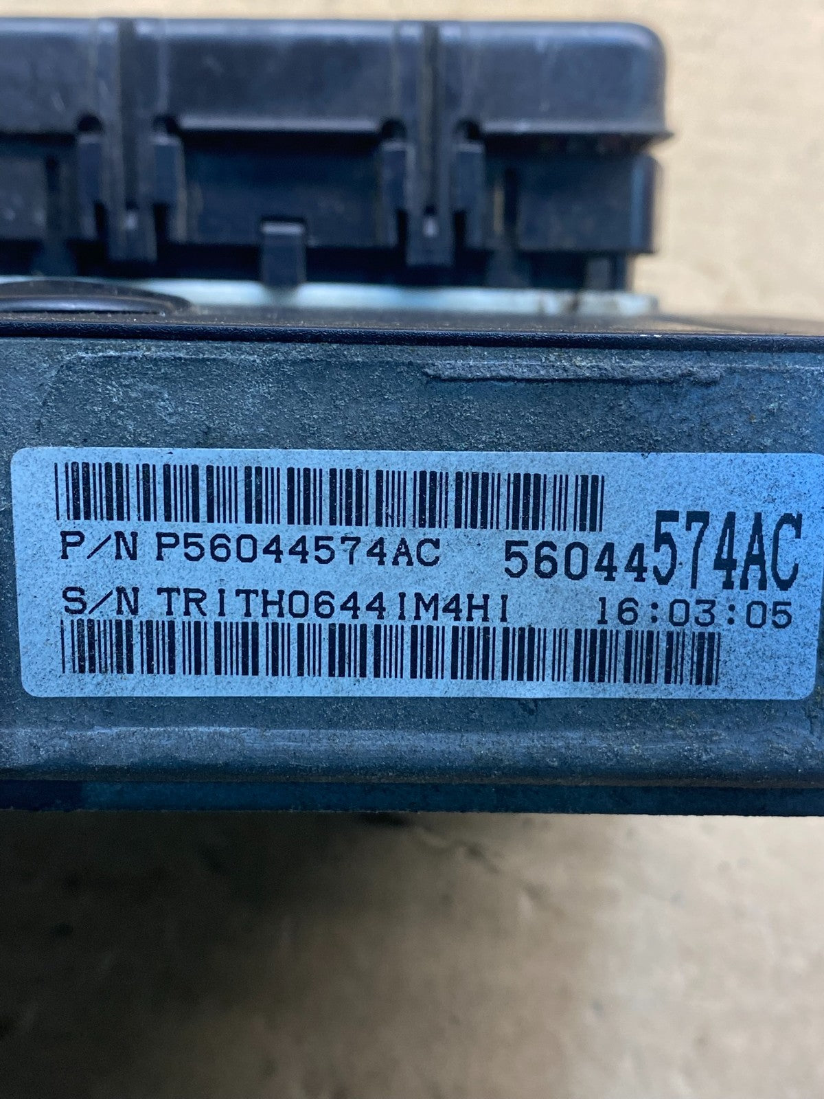 2003 2004 Jeep Grand Cherokee Transmission Control Module TCM TCU AH4952 DG2
