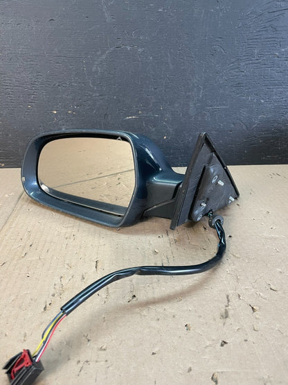 2009 to 2012 Audi A4 Left Driver LH Side View Power Door Mirror AE0705 DW2