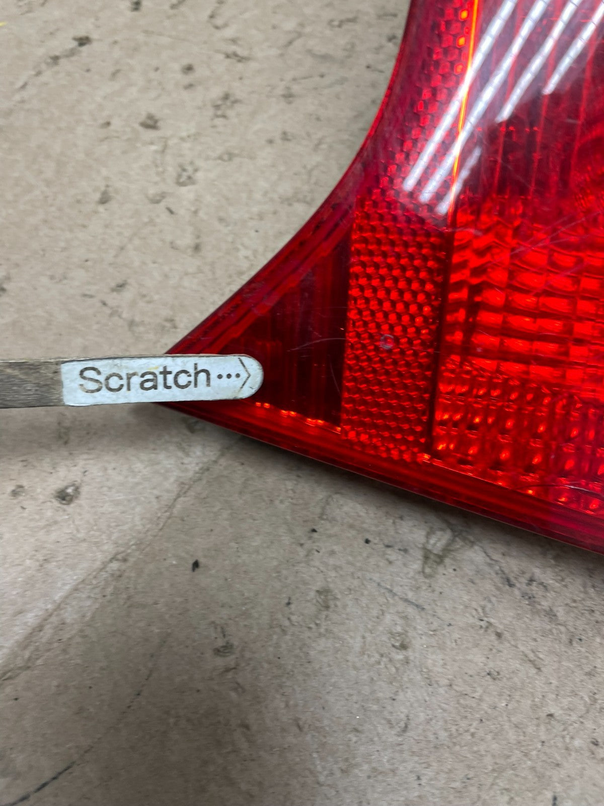 2004 - 2008 Audi A4 Sedan Right Passenger RH Side Inner Tail Light OEM Q4972 DW4
