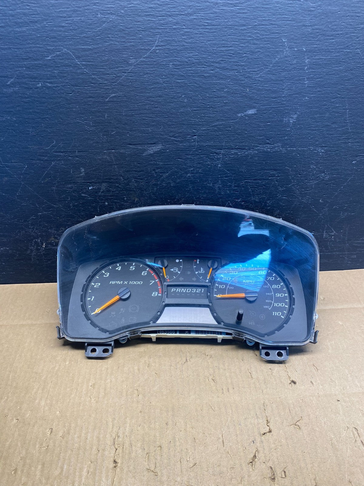 2004 to 2012 Chevrolet Colorado Instrument Cluster Speedometer AD1626 DG0