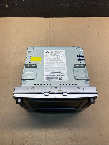 2009 to 2012 Hyundai Santa Fe AM/FM Navigation Radio CD Player AJ0142 DW3