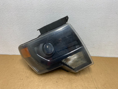 2009-2014 Ford F-150 F150 Right Passenger Xenon HID Black Headlight Oe AD1274 DG0