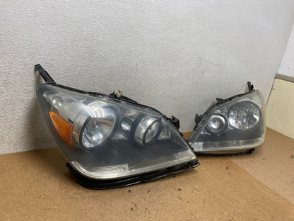 2005 2006 2007 Honda Odyssey Left+Right Set Halogen Headlights S7840 DW1