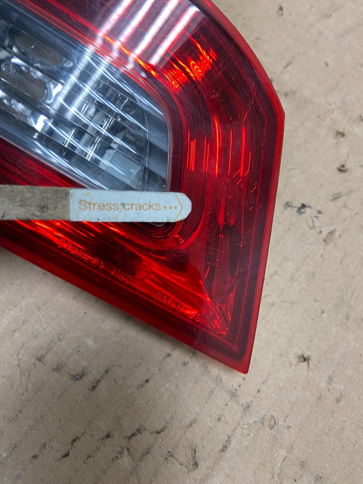 2007 2008 2009 Acura Rdx Left Driver Lh Side Inner Tail Light Oem X9285 PS4