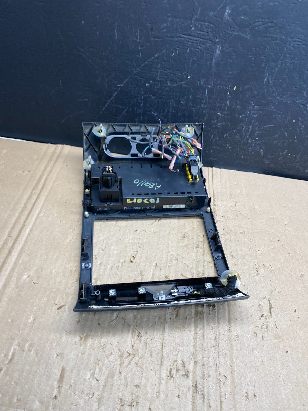 2004 to 2008 Ford F150 Radio Climate Dash Bezel Surround Black AB9110 DG4