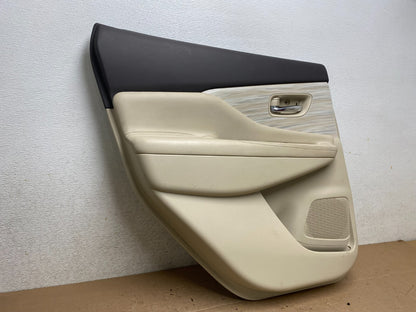 2015 to 2020 Nissan Murano Rear Left Driver LH Side Door Panel M4065 DG2