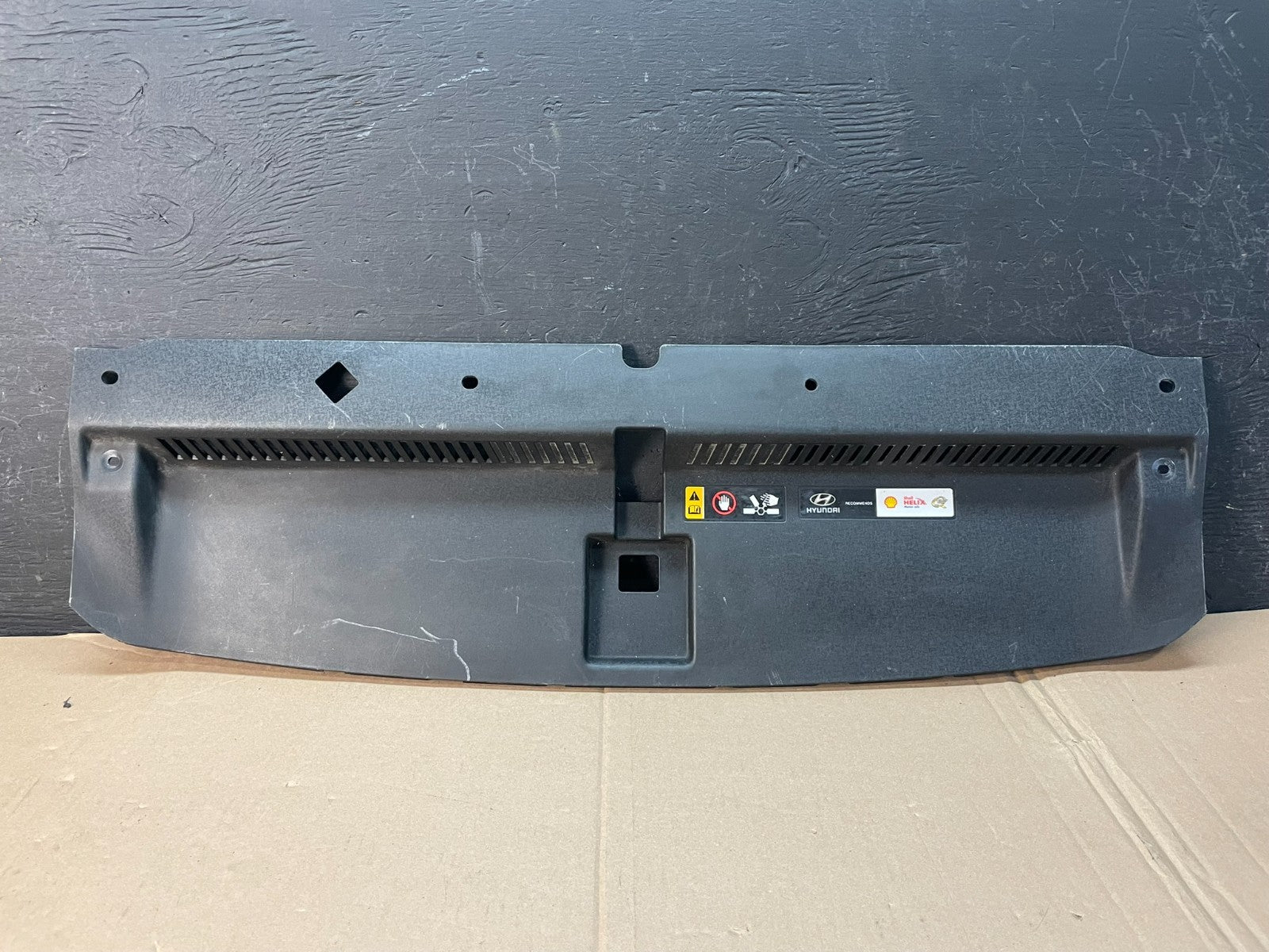 2019 to 2021 Hyundai Tucson Front Bumper Radiator Support Cover AD8350 DG0