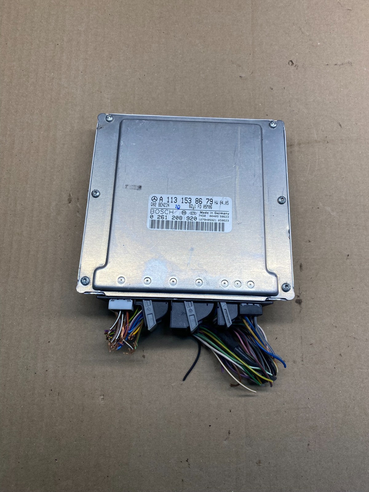 2003 to 2006 Mercedes CL500 CLK500 ECU ECM Engine Control Module AI5103 DW0