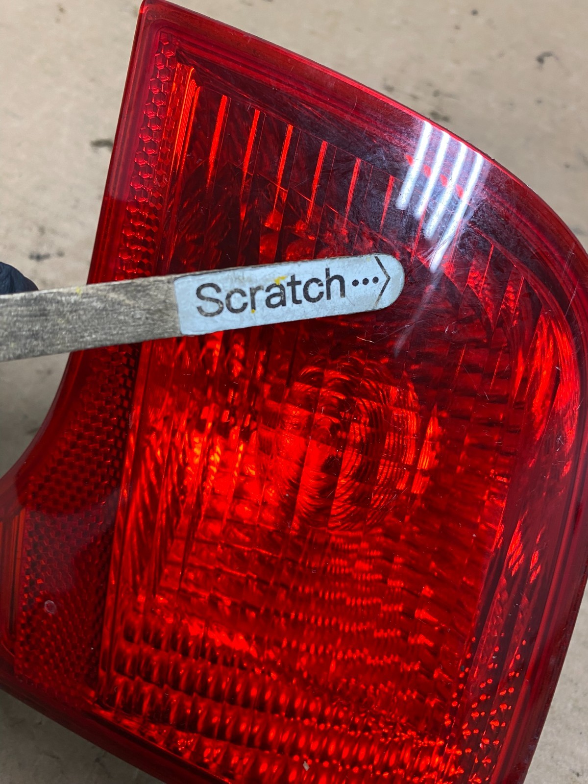 2004 - 2008 Audi A4 Sedan Right Passenger RH Side Inner Tail Light OEM P2678 DW3