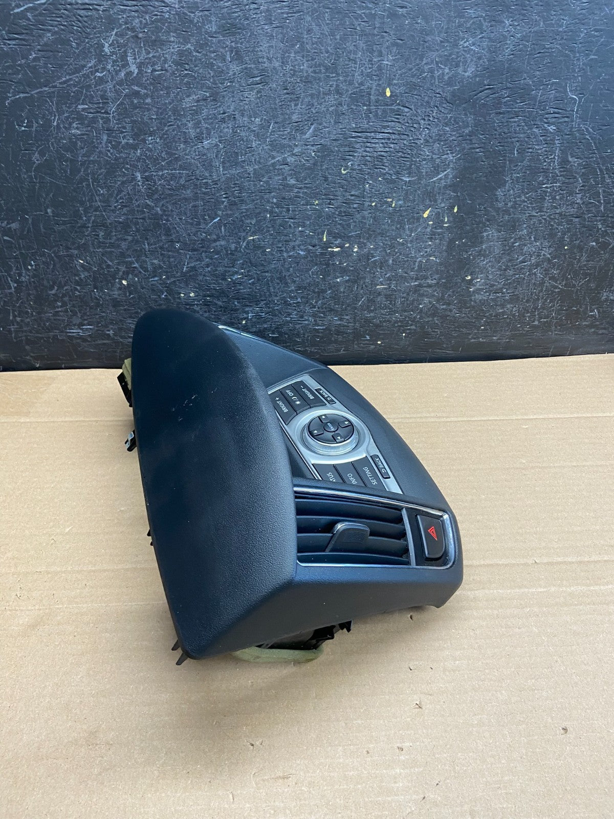 2009-2014 Nissan Maxima Center Console Climate Control Radio Bezel AG5075 DG1