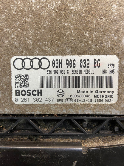 2007 2009 Audi Q7 3.6L Engine Computer Ecu Pcm Ecm Pcu AE4719 DW2