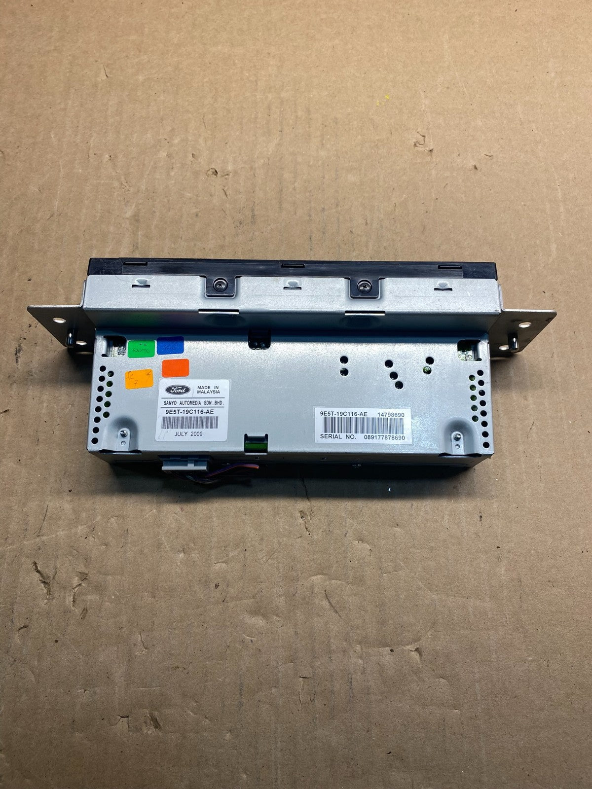 2010 2012 Ford Fusion Dash Information Display Screen ae7903 DG4