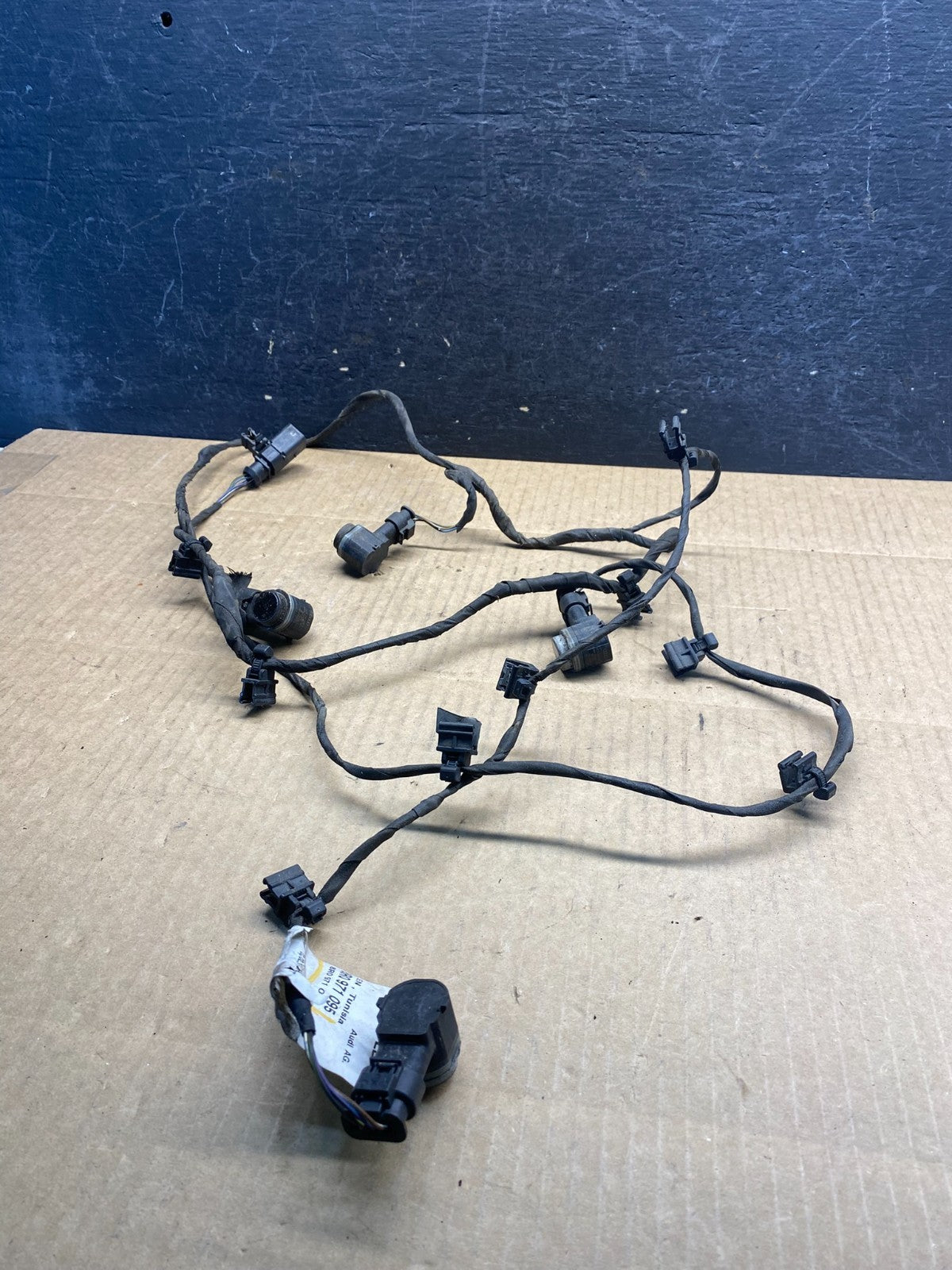 2012 to 2017 Audi Q5 Front Bumper Cover Harness with Sensors AG7277 DG2
