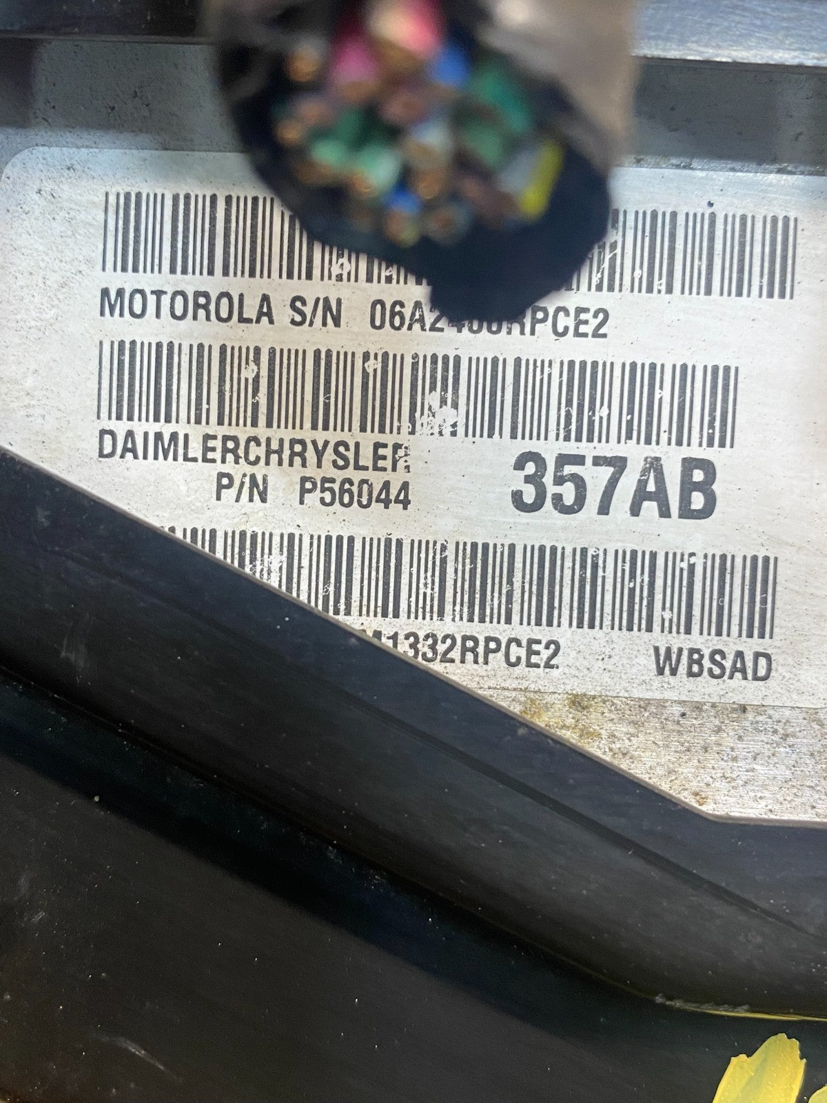2002 Jeep Grand Cherokee 4.0L Engine Computer Module ECU ECM AD7648 DG2