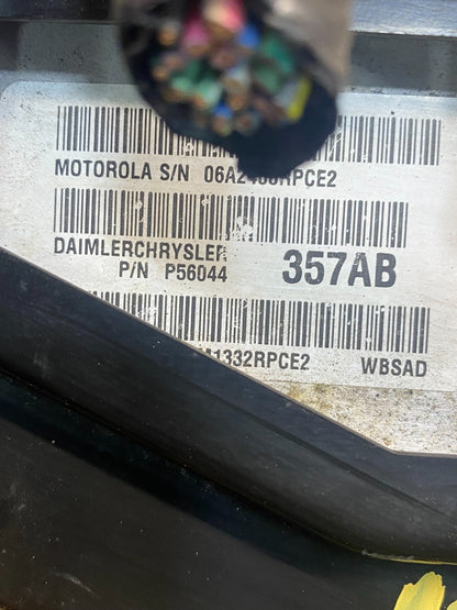 2002 Jeep Grand Cherokee 4.0L Engine Computer Module ECU ECM AD7648 DG2