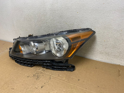 2008 to 2012 Honda Accord Sedan Headlight Left Driver Lh Side AH4147 DW2
