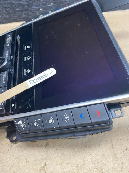 2015-2019 Infiniti Q50 Screen Audio Climate Control Panel Temperature AH5177 DG3