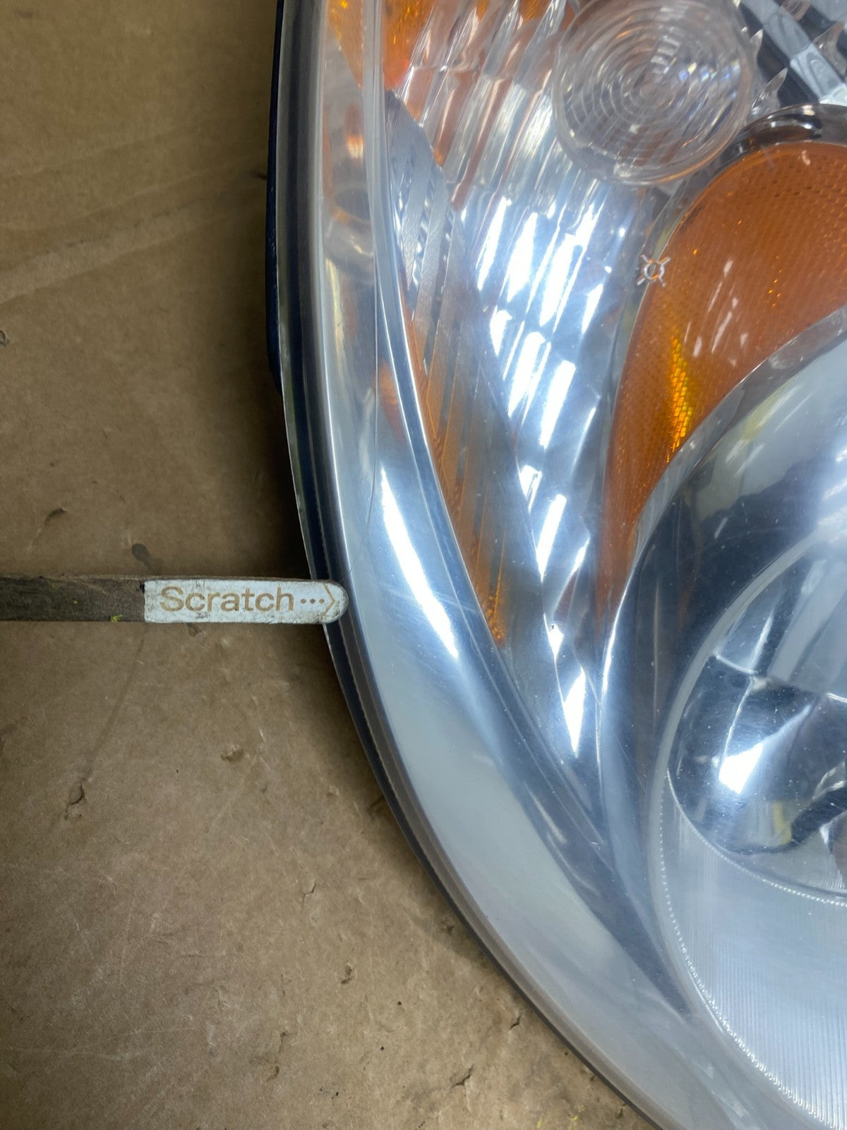 2007 2008 2009 2010 Hyundai Elantra Left+Right Side Headlights V6256 DW4