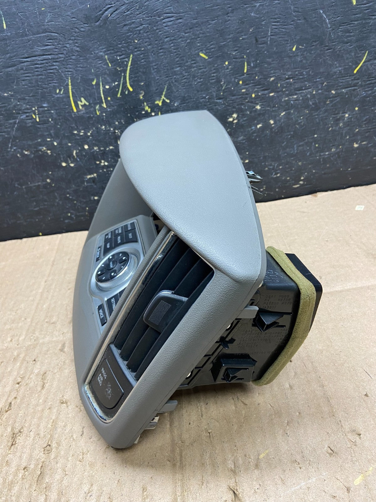 2009 to 2013 Nissan Maxima Radio Audio Panel Control Bezel Trim  AB1801 DG2