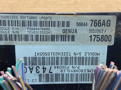 2006 Jeep Commander 3.7L Engine computer p56044766ah Ecm Ecu Pcm ae4660 DG2