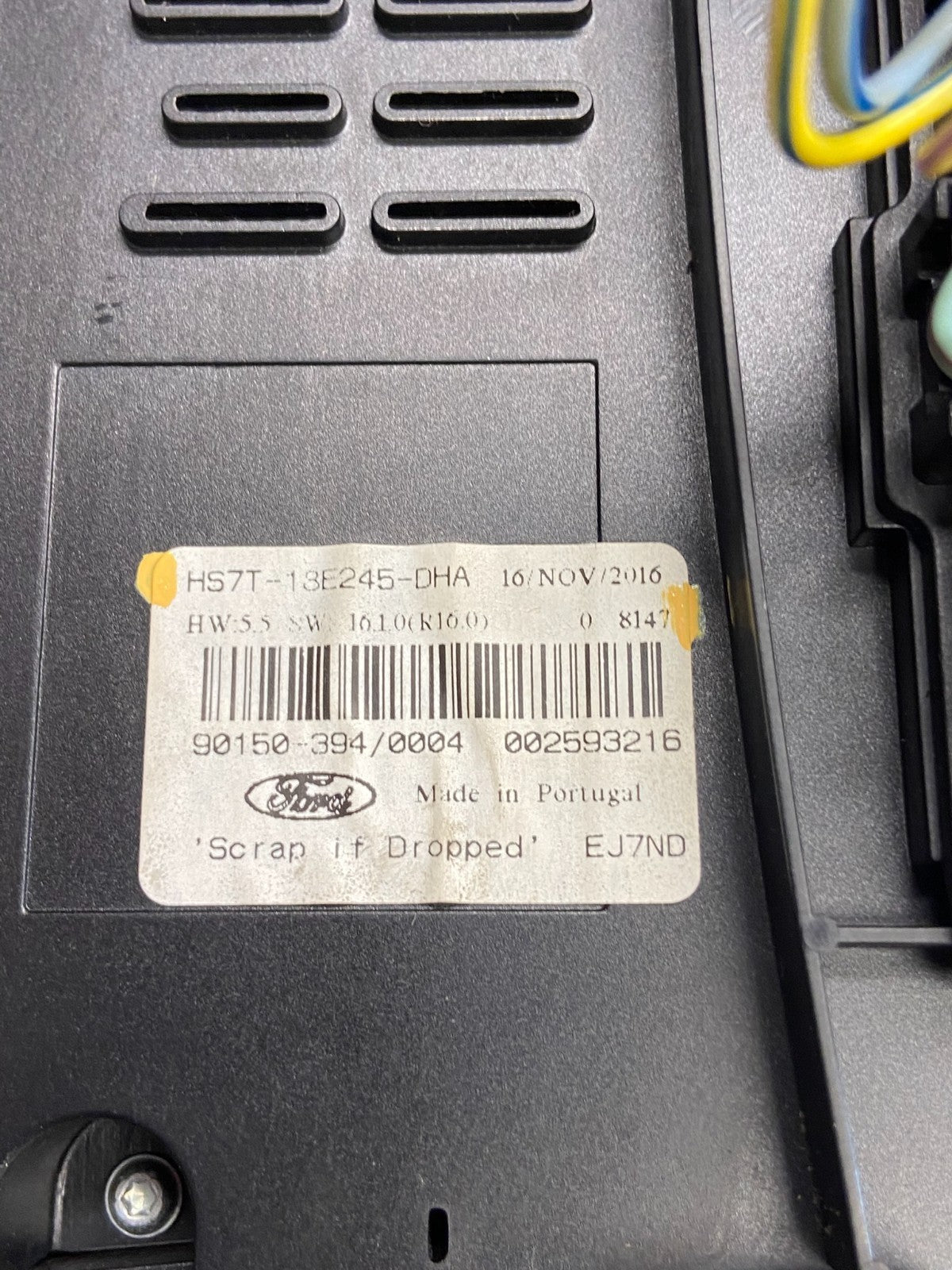 2017 to 2020 Ford Fusion Sony Radio Climate Control A/C Control AH5158 DG4