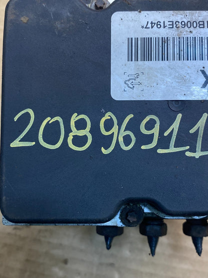 20896911 Chevrolet Tahoe 2011 ABS Anti-Lock Brake Pump Control Module AE6220 DW6