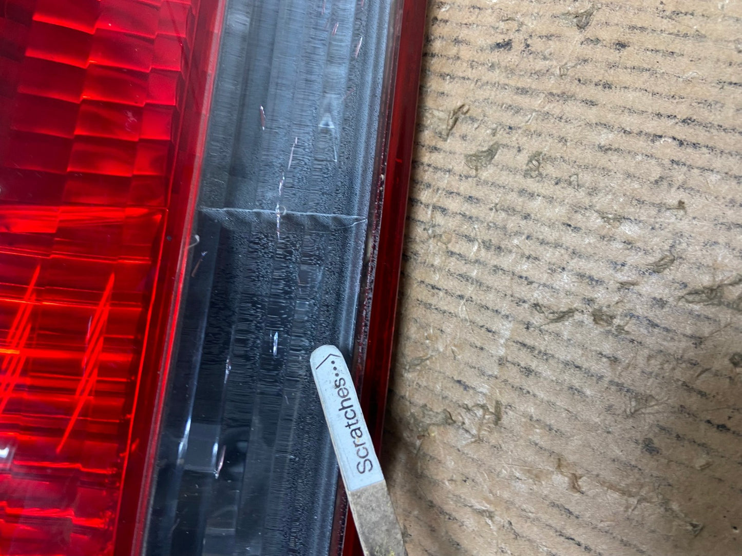 2001 to 2002 Honda Accord Left Driver LH Side Inner Tail Light AE1387 LK3
