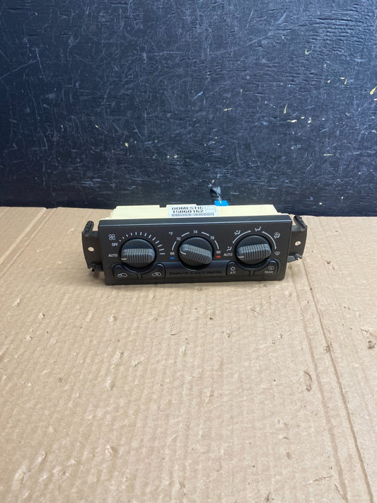 1999 to 2002 Chevrolet Silverado HVAC Heater Climate Control Module AF6207 DG0