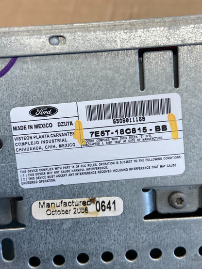 2007 2010 Ford Fusion Mercury Milan Radio Stereo AM/FM CD Player ae1695 DG5