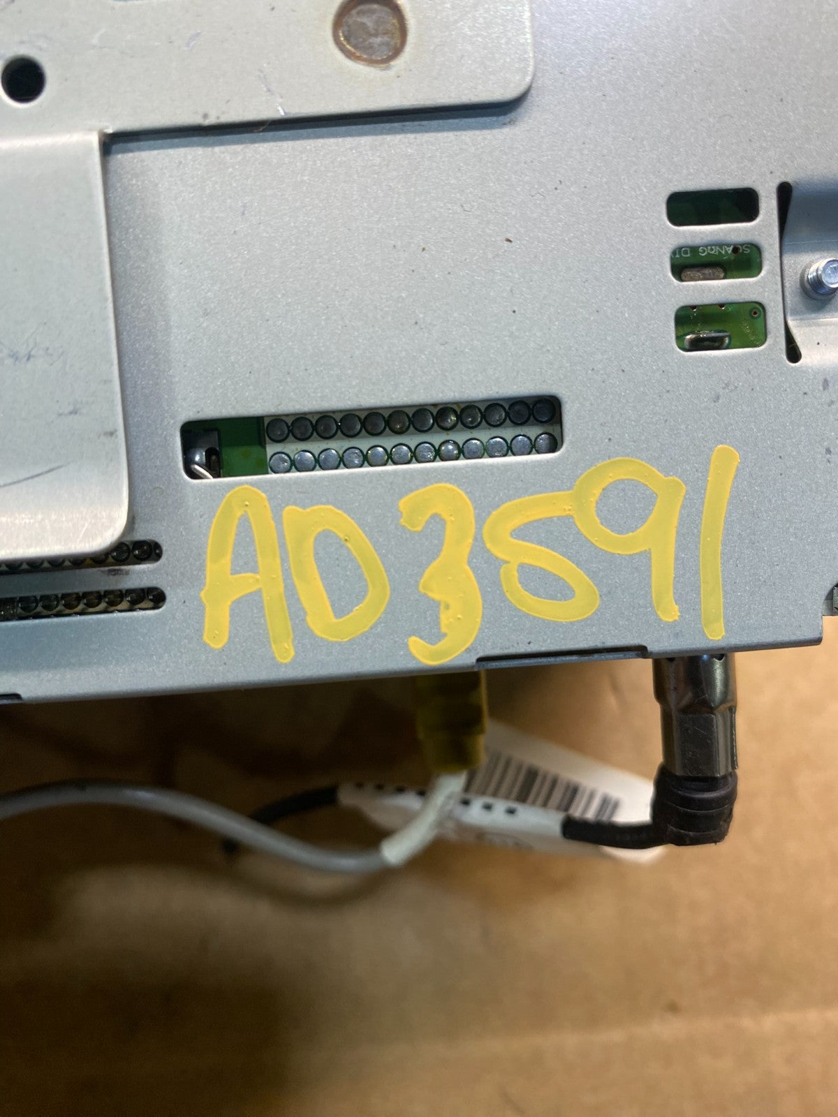 2011-2013 Hyundai Elantra Center Radio Climate Control Air Vent Bezel AD3591 DG7