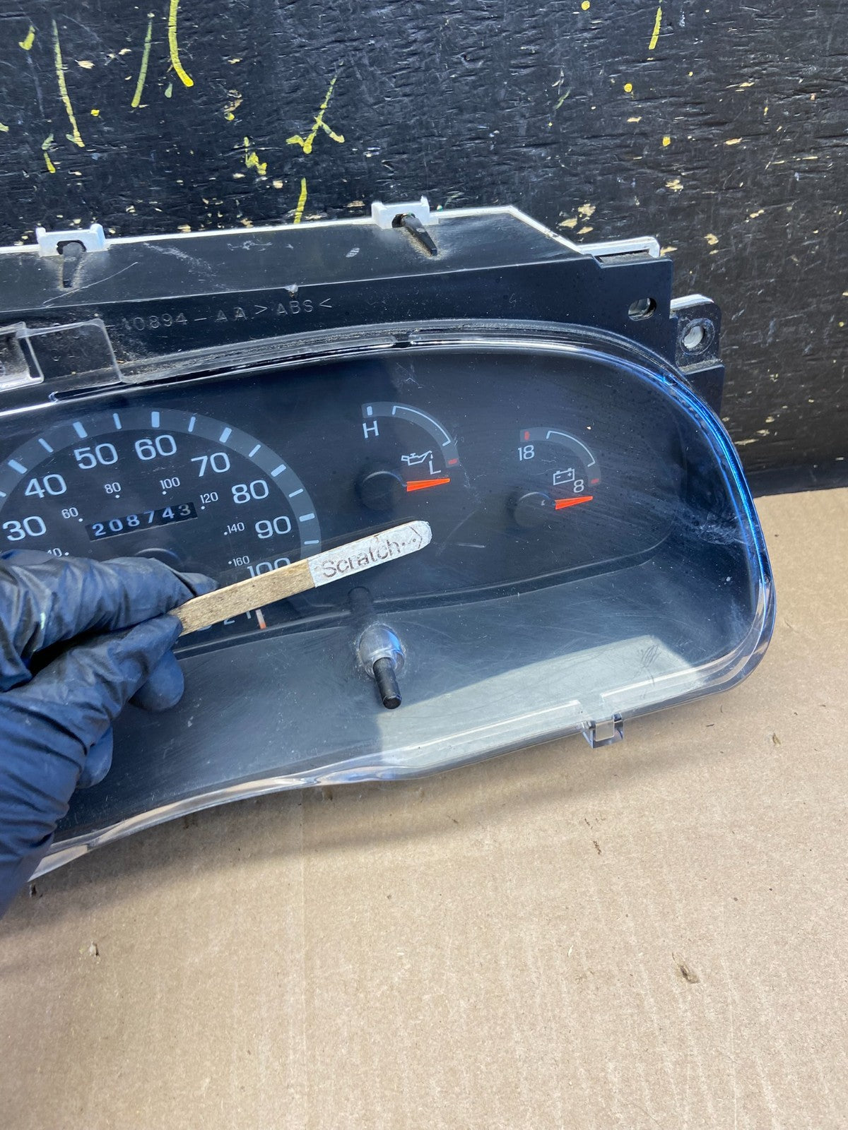 2001-2002 Ford Econoline E250 E350 Van Speedometer Instrument Cluster AB1941 DG1