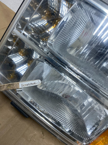 2007 - 2014 GMC Sierra Left Driver LH Side Halogen Headlight AE9109 DW3