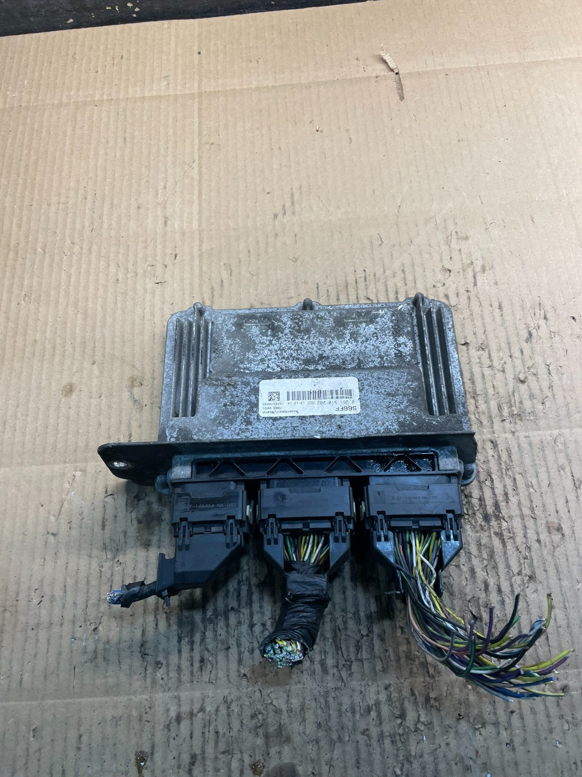 2013 2014 Ford Van E150 E250 4.6L Engine Control Module Unit ECU Z0344  DG2