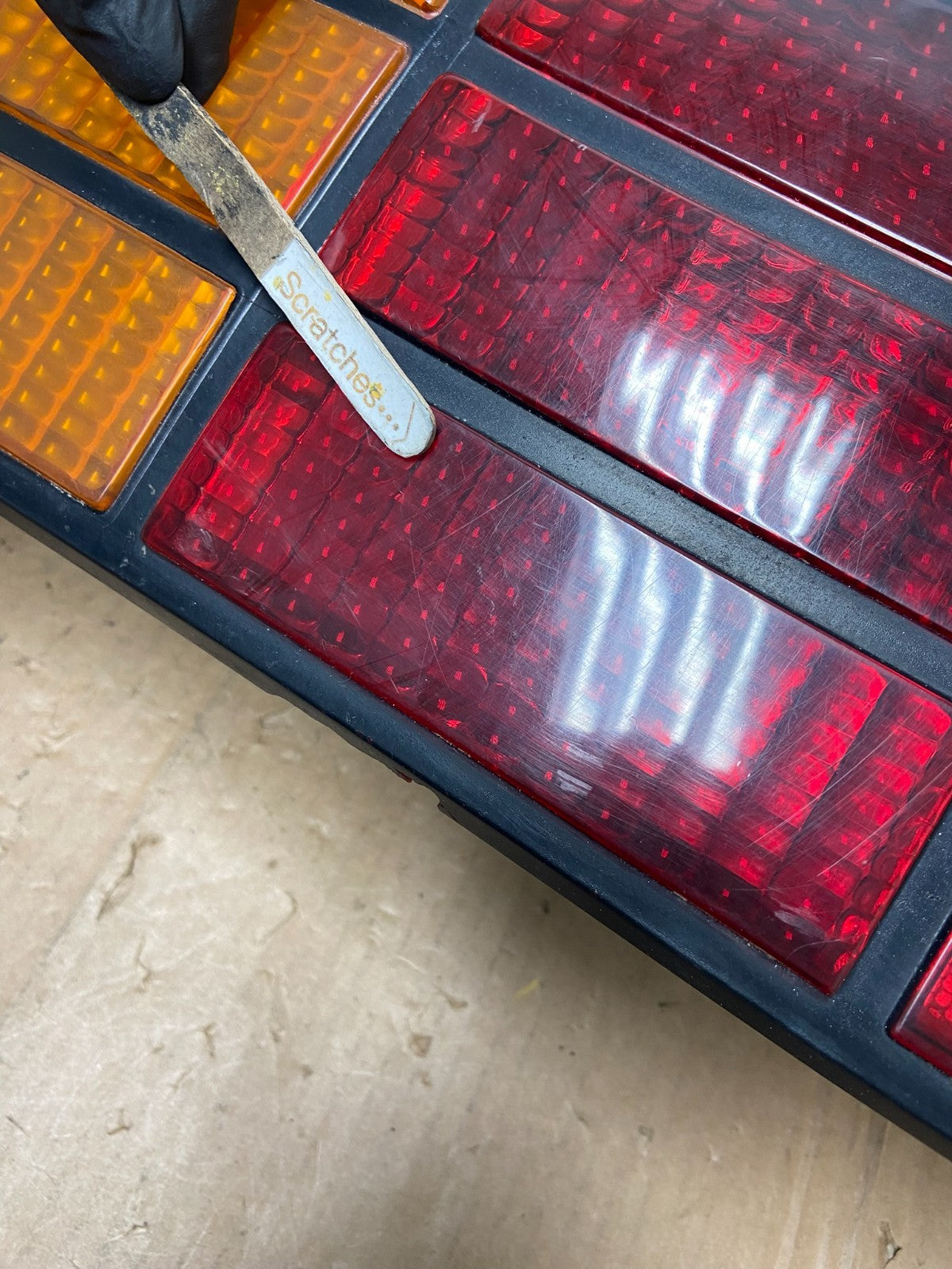 1982 to 1992 Chevrolet Camaro Right Passenger RH Side Tail Light AI9091 LK3