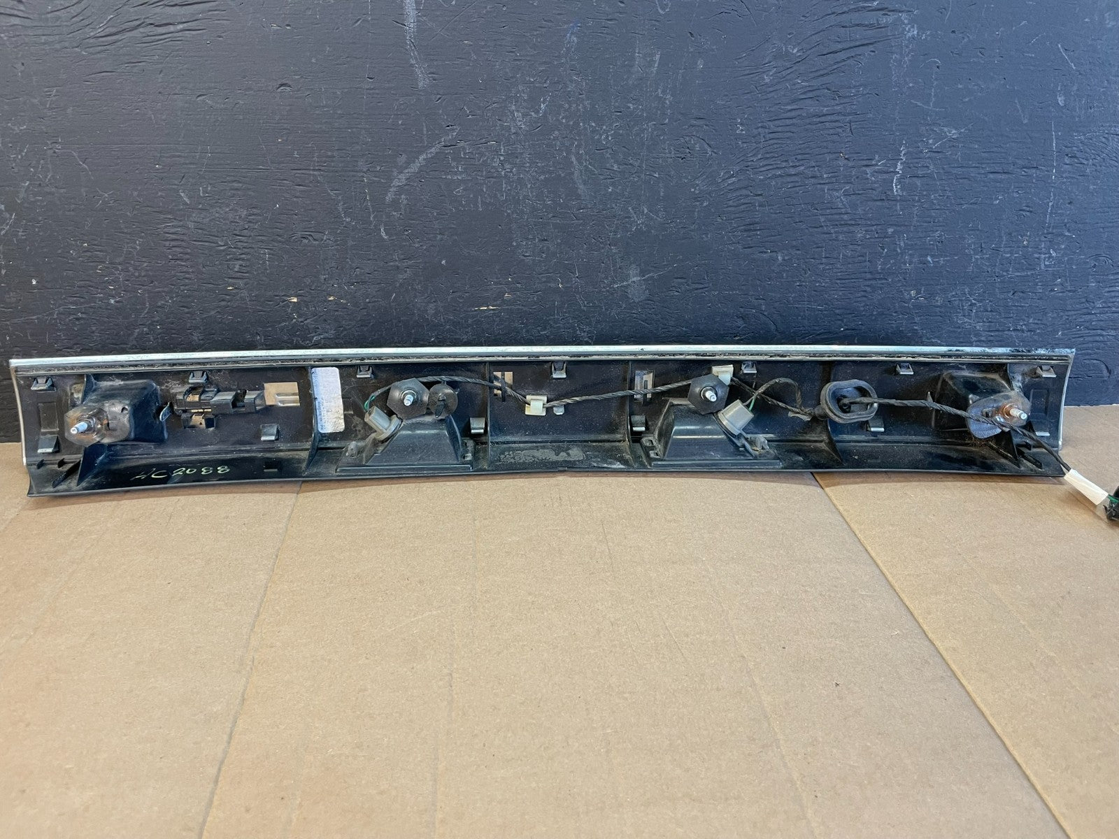 2011 to 2013 Dodge Durango Trunk Trim Molding w Park Aid W/o Camera OE AC2088 DG5