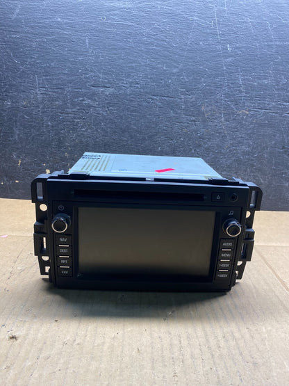 2010 to 2012 Buick Enclave Radio Stereo CD Player Screen Display ai9945 DG0