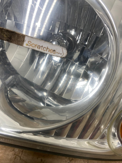 2001 to 2004 Nissan Frontier Left Driver LH Halogen Headlight AI8192 DW3