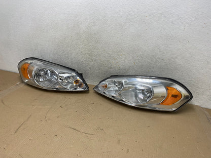 2006 - 2013 Chevrolet Impala Left+Right Set Headlights Halogen DEPO AH6715 DW2