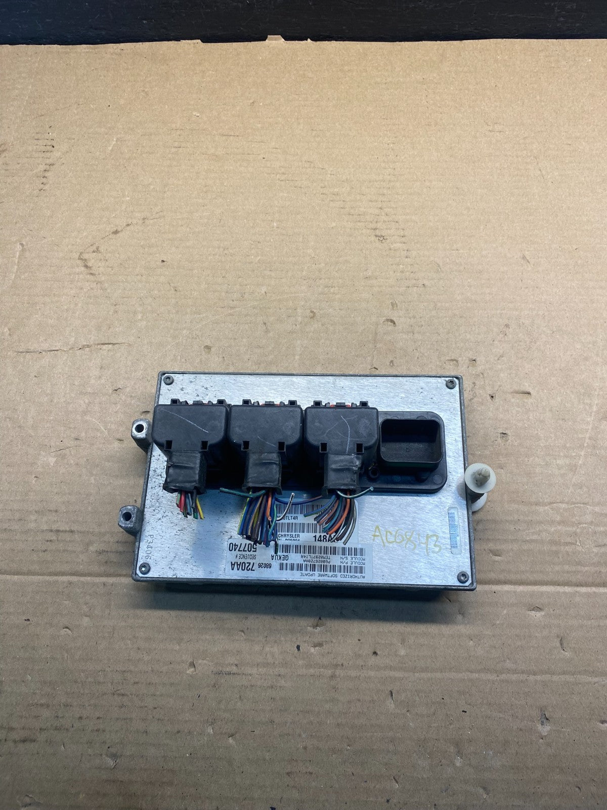 2007 Jeep Grand Cherokee  Commander 3.7L Engine Computer ECU PCM OEM AC6843 DG1