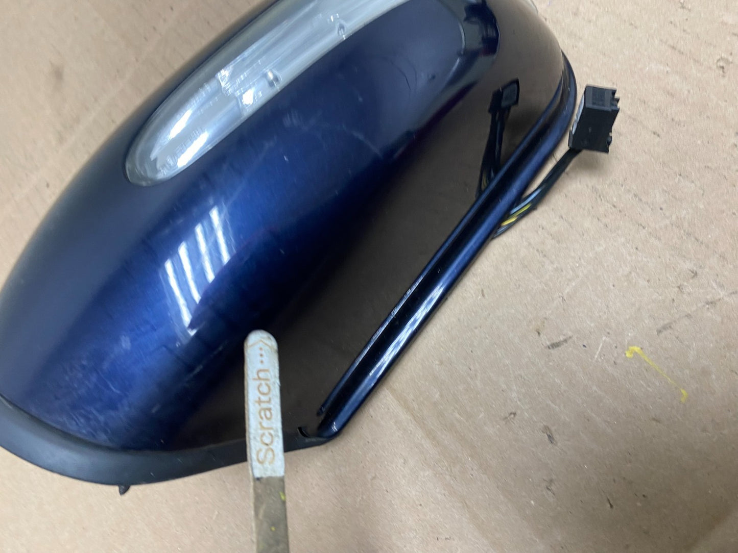 2005 to 2007 Mercedes-Benz C Class Left Driver LH View Door Mirror OEM W0580 DW6