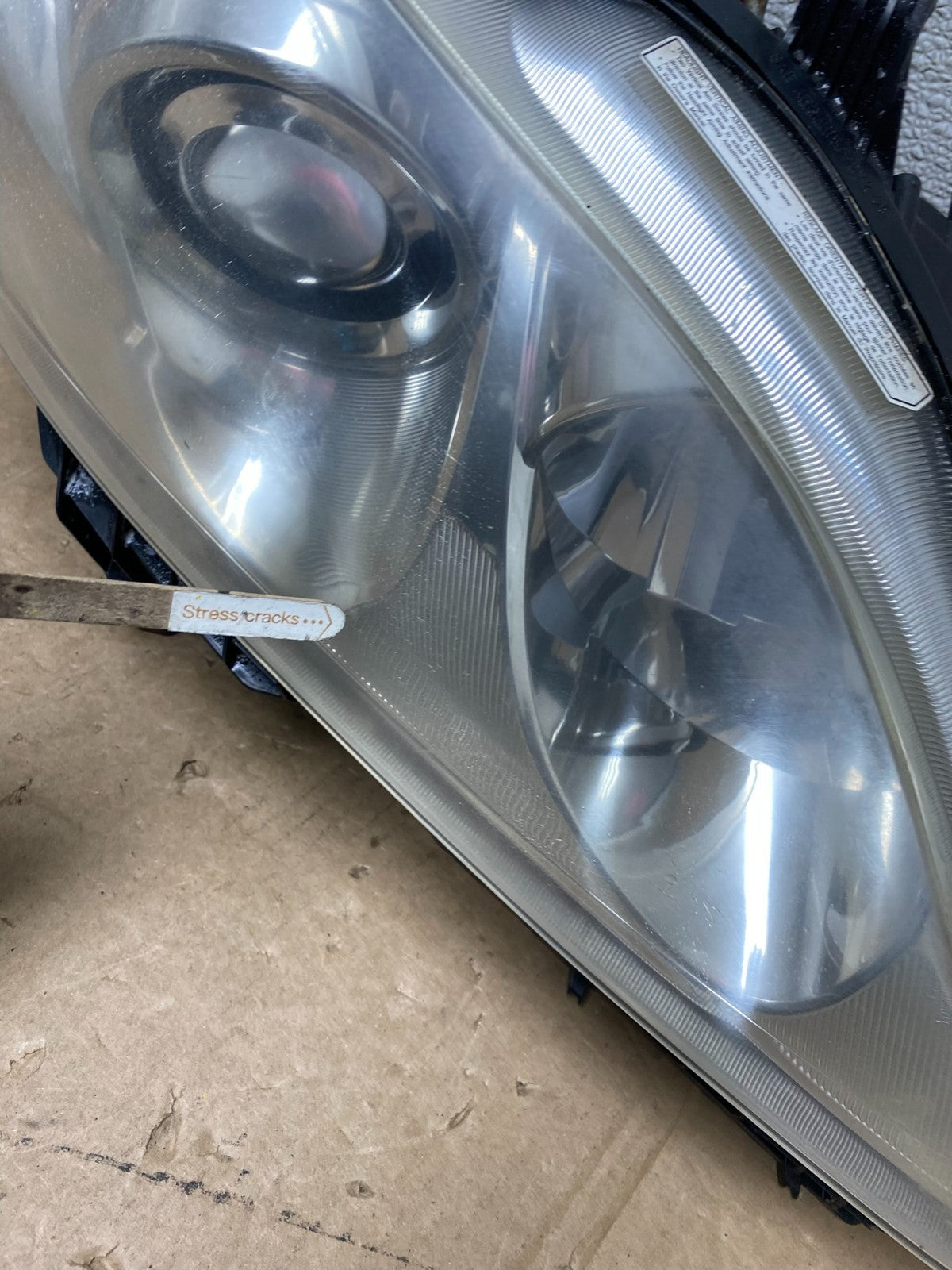 2007 2008 2009 Lexus ES350 Right Passenger RH HID Xenon Headlight Oem W8722 DG5