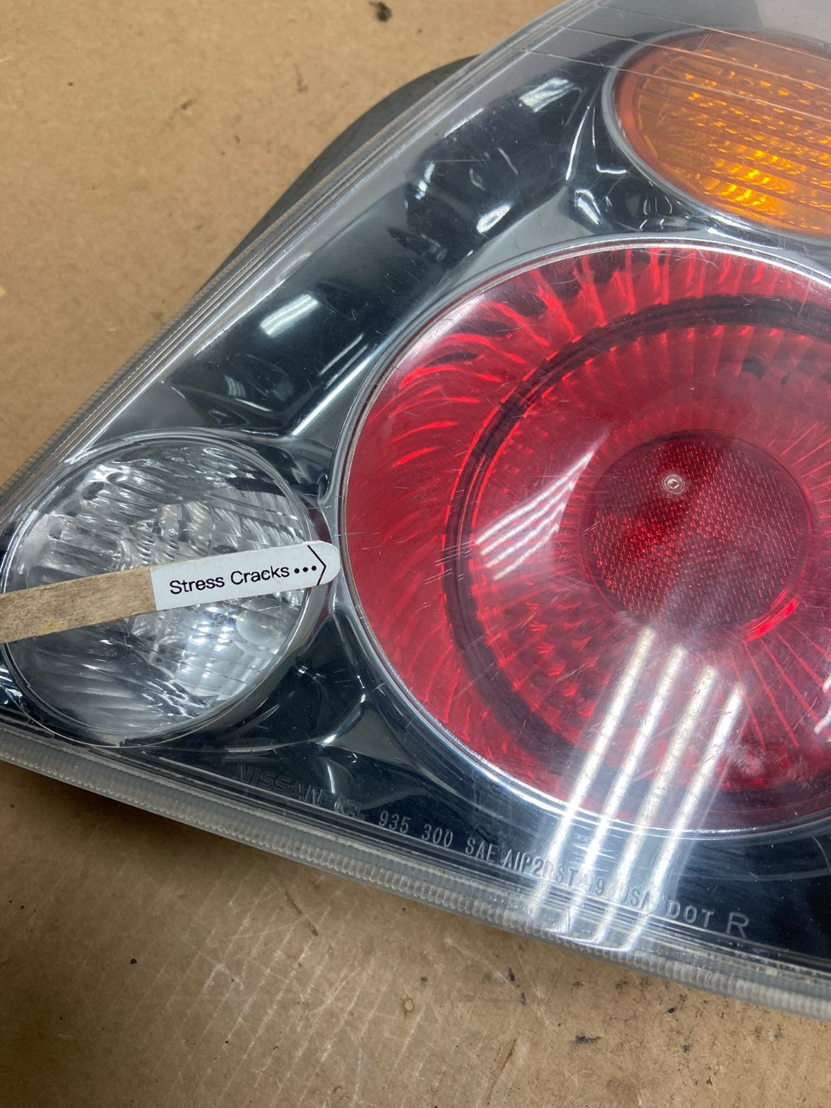 2002 2003 2004 Nissan Altima Right Passenger Rh Tail Light Side Oem AC2955 LK4