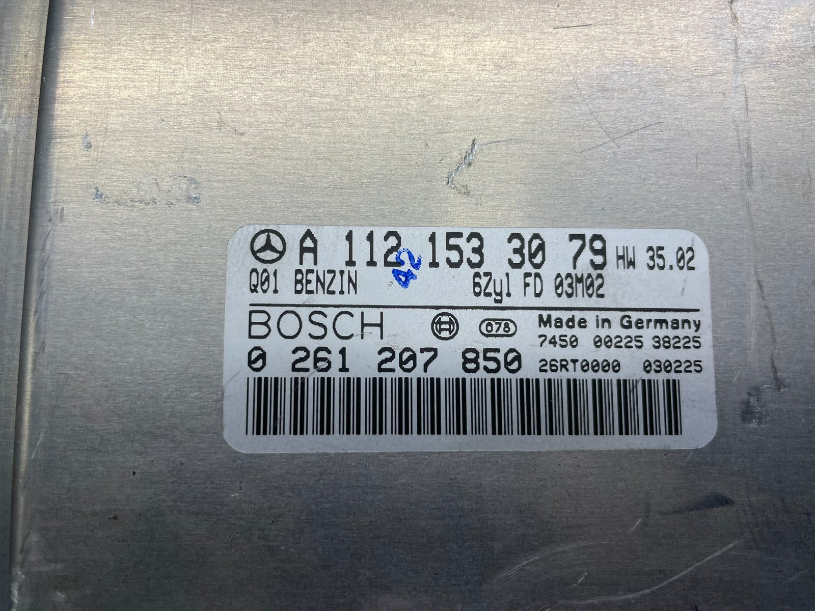 1999 to 2005 Mercedes E320 CLK320 Engine Control Unit ECU Module p4701 DG2