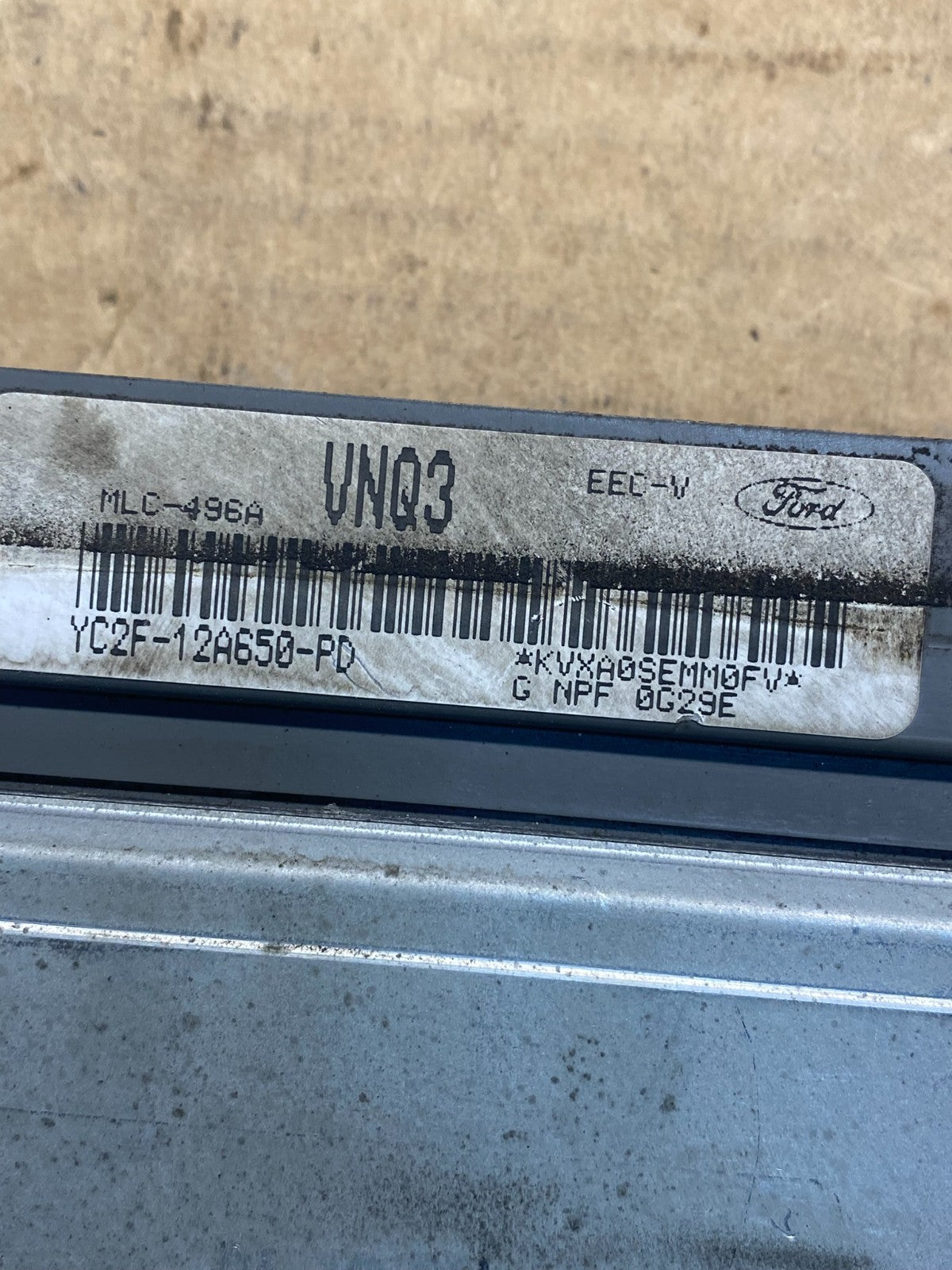 2000 Ford Van E150 E250 5.4L Ecm Engine Computer Module ECU ECM PCM ah4949 DG2