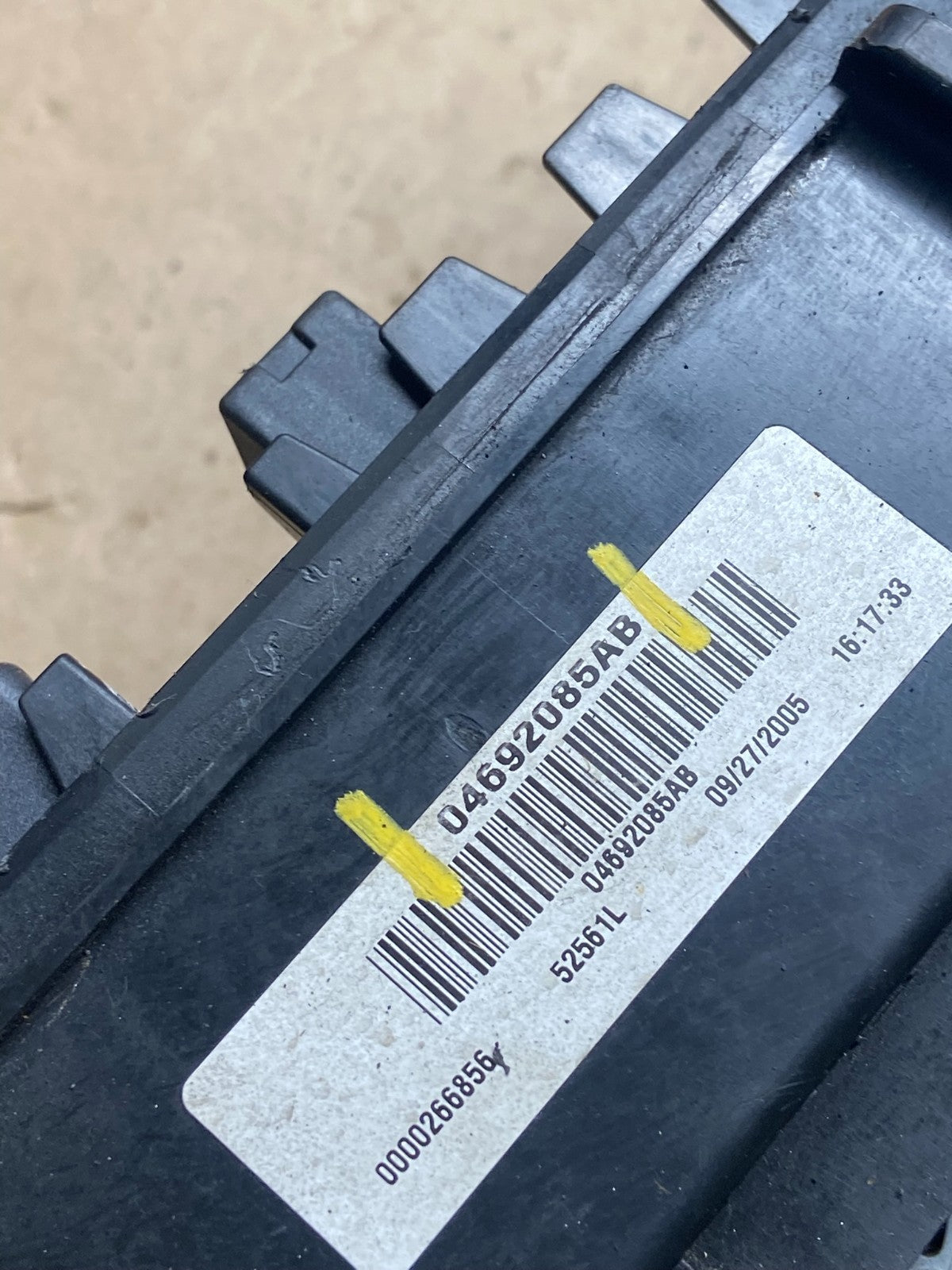 2005 2006 Jeep Grand Cherokee Fuse Box Multi-Function Relay Module t1948 DG5