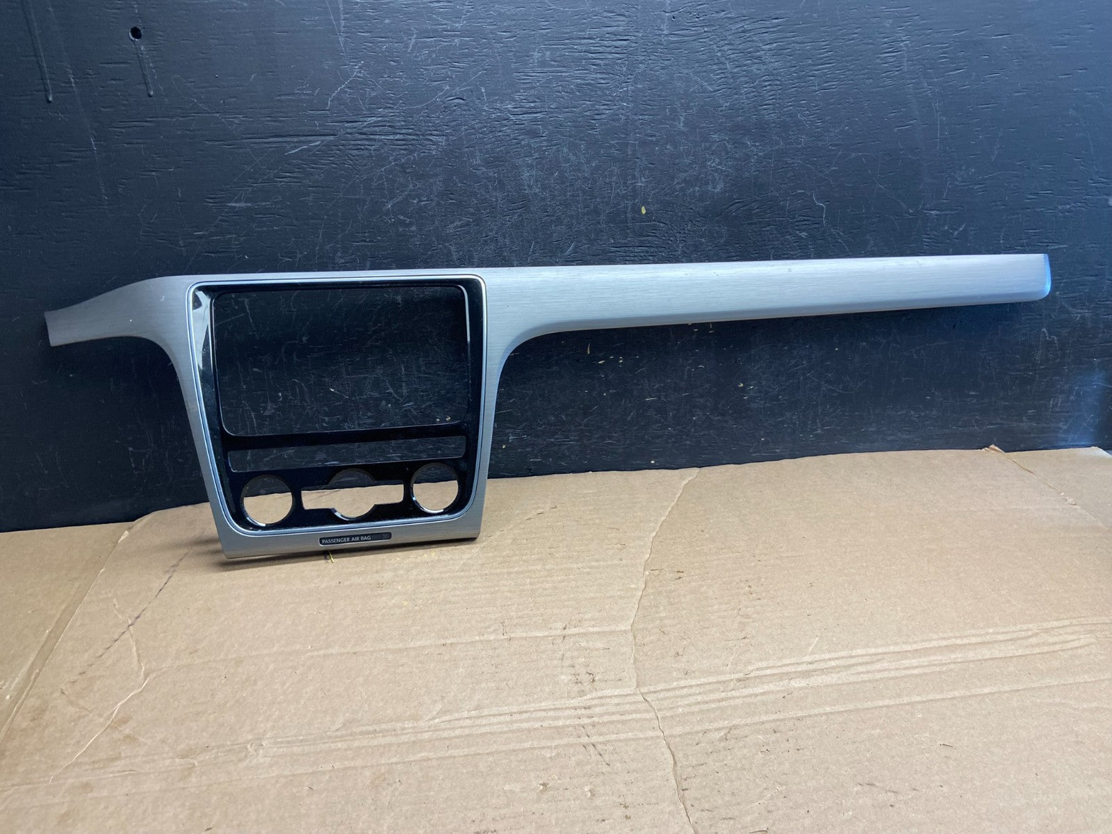 2012 to 2015 Volkswagen Passat Radio Dashboard Bezel Trim Cover af1890 DG0