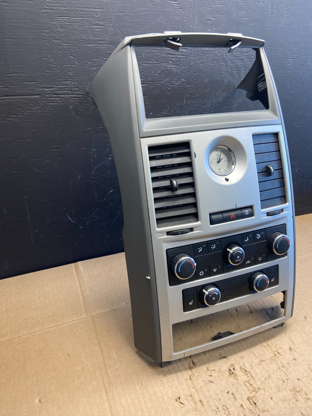 2008-2010 Dodge Grand Caravan Radio Bezel Climate Control Heat AC Heater ab979 D4