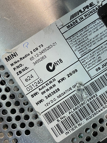 2007 - 2010 Mini Cooper Speedometer Cluster Gauge AI9976 DW6